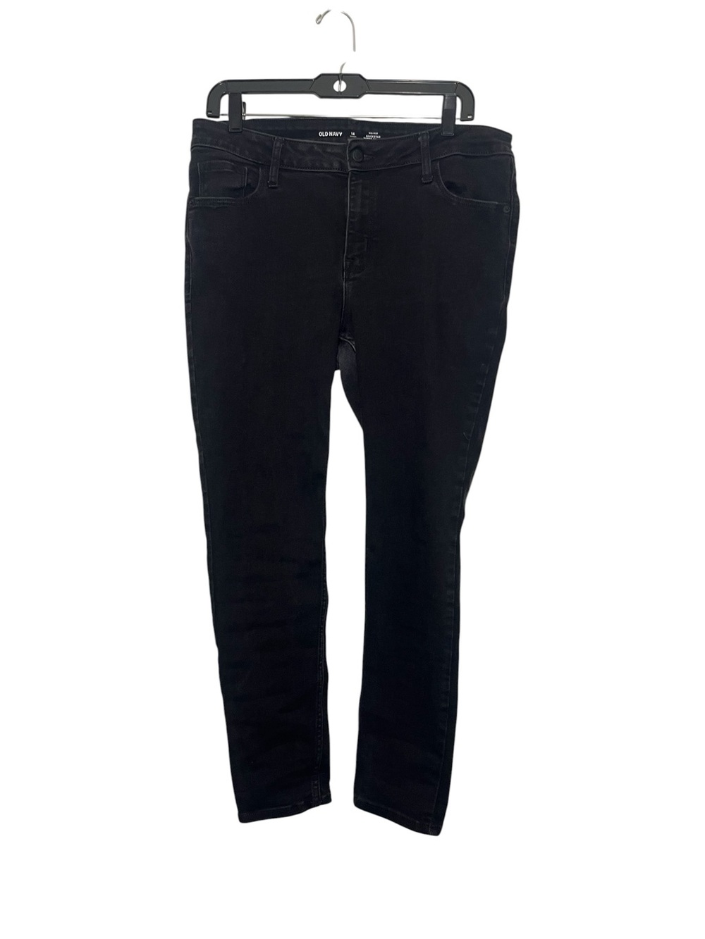 Old Navy Women's Black Rockstar Skinny Jeans